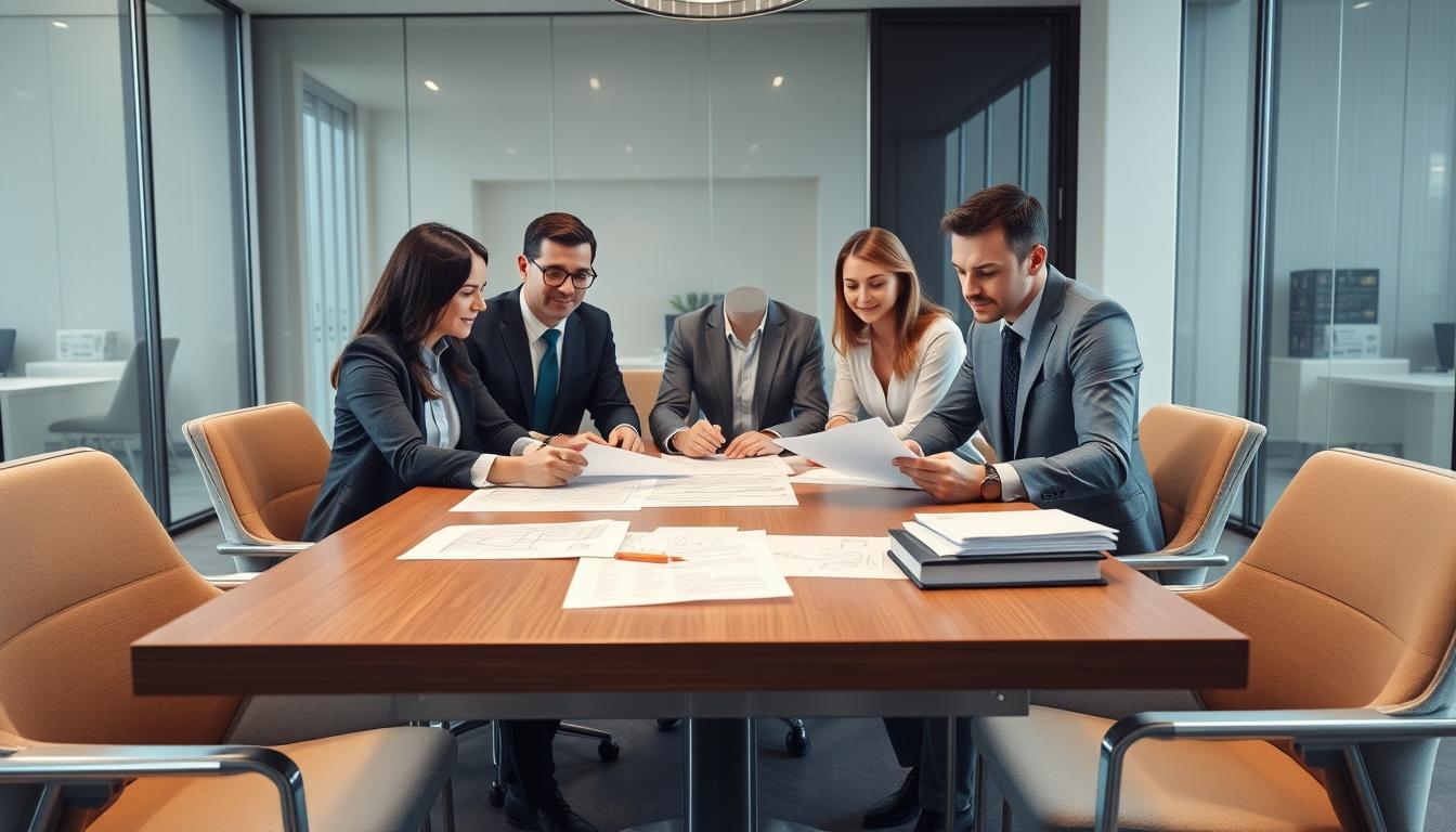 Business contract documents